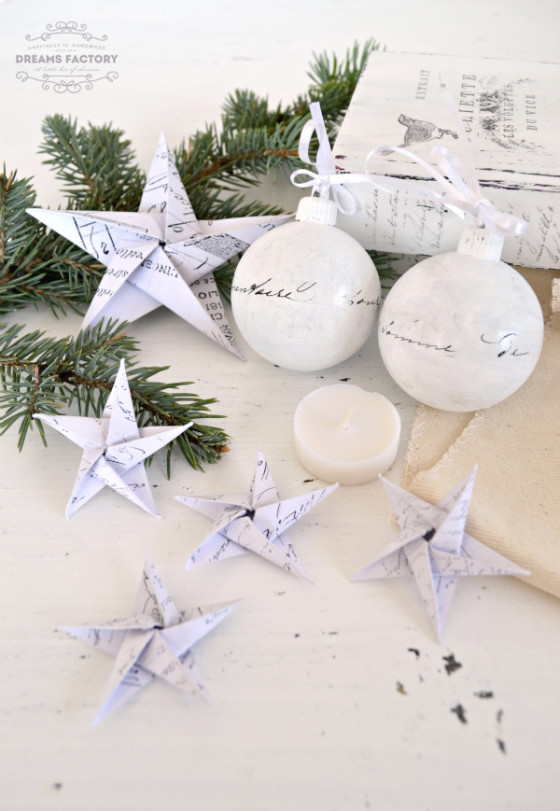 DIY {Origami} French Paper Stars & free printables