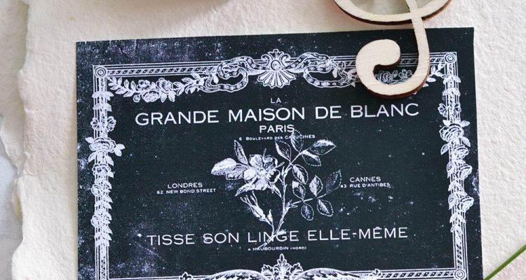 DIY French Faux Chalkboard Labels or Tags + free printable!