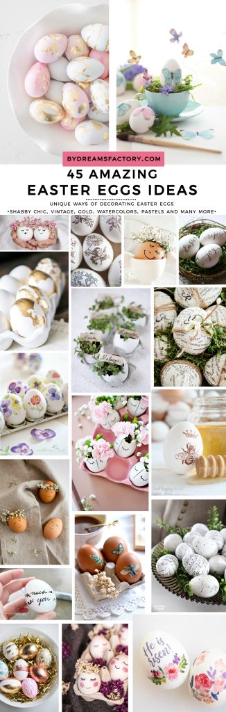 Easter Eggs Ideas Pinterest