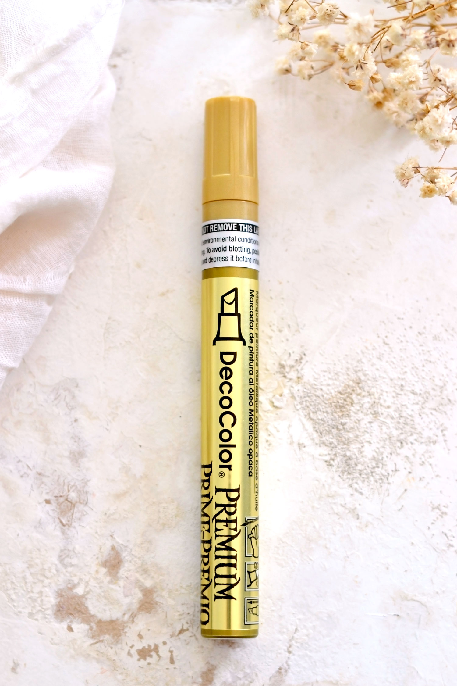 Liquid gold Decocolor marker 